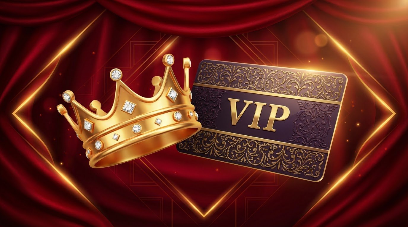 Wildzy Casino VIP — guldkrona och diamanter